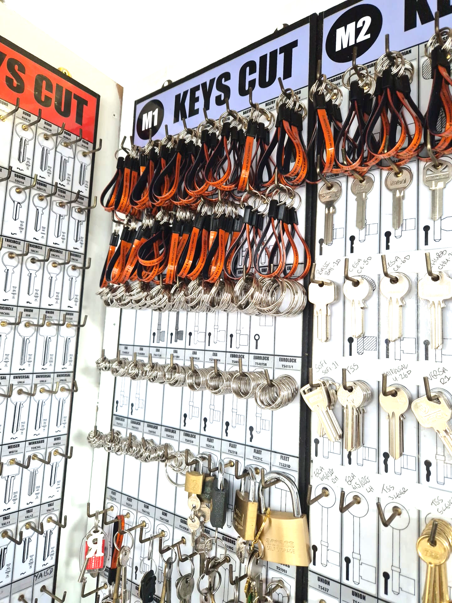 Key Cutting & Locksmith Services